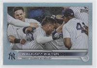 Checklist - Walk-Off Water (Yankees Celebrate Key Walk-Off)