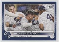 Checklist - Walk-Off Water (Yankees Celebrate Key Walk-Off)