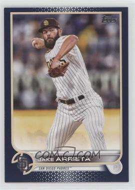 2022 Topps Series 1 - [Base] - Royal Blue #214 - Jake Arrieta