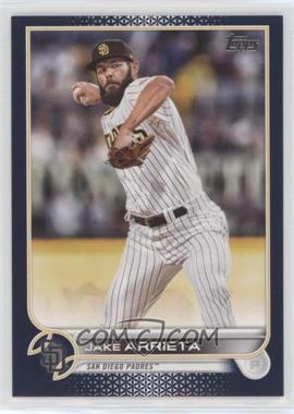 2022 Topps Series 1 - [Base] - Royal Blue #214 - Jake Arrieta