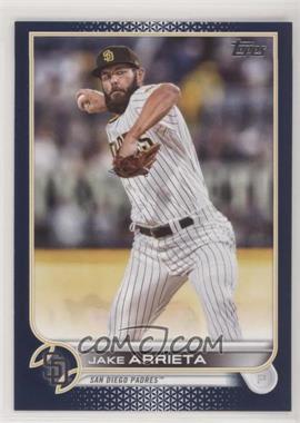 2022 Topps Series 1 - [Base] - Royal Blue #214 - Jake Arrieta