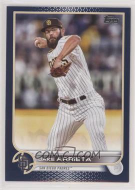 2022 Topps Series 1 - [Base] - Royal Blue #214 - Jake Arrieta