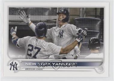 2022 Topps Series 1 - [Base] #121 - New York Yankees