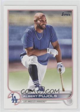 2022 Topps Series 1 - [Base] #237.2 - SP - Image Variation - Albert Pujols (Taking a Knee During Batting Practice)