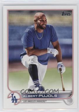 2022 Topps Series 1 - [Base] #237.2 - SP - Image Variation - Albert Pujols (Taking a Knee During Batting Practice)