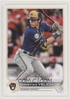 Christian Yelich (Blue Jersey, Batting)