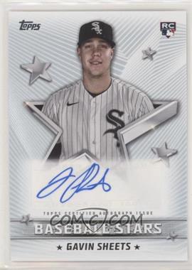 2022 Topps Series 1 - Baseball Stars Autographs #BSA-GS - Gavin Sheets