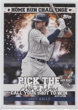 2022 Topps Series 1 - Home Run Challenge Code Card Series 1 #HRC-21 - Joey Gallo