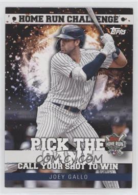 2022 Topps Series 1 - Home Run Challenge Code Card Series 1 #HRC-21 - Joey Gallo