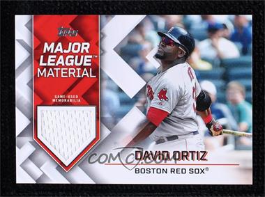 2022 Topps Series 1 - Major League Material #MLM-DO - David Ortiz