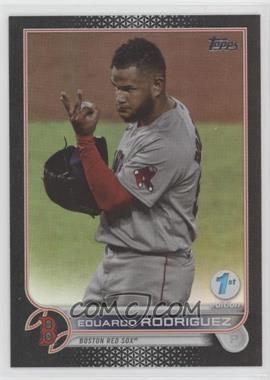 2022 Topps Series 1 1st Edition - [Base] - Black #192 - Eduardo Rodriguez /25