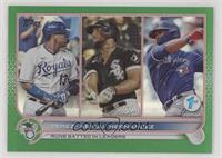 League Leaders - Salvador Perez, Jose Abreu, Teoscar Hernandez #/150