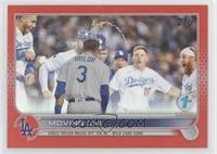 Checklist - Moving On! (Chris Taylor Walks Off the NL Wild Card Game) #/50