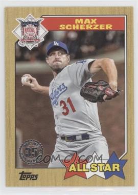 2022 Topps Series 2 - 1987 Topps All-Star Baseball #87AS-43 - Max Scherzer