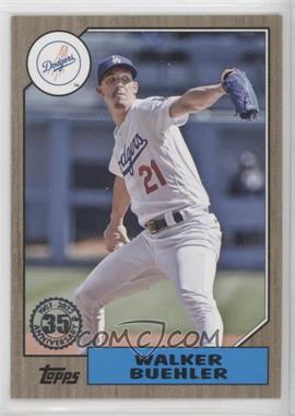 2022 Topps Series 2 - 1987 Topps Baseball - Gold #87TB-19 - Walker Buehler /75 [EX to NM]