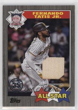 2022 Topps Series 2 - 1987 Topps Baseball All-Star Relics - Black #87ASR-FTJ - Fernando Tatis Jr. /199 [EX to NM]