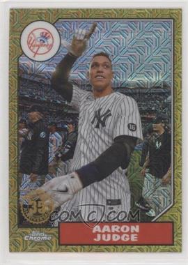 2022 Topps Series 2 - 1987 Topps Chrome Silver Pack Series 2 Mojo #T87C2-84 - Aaron Judge