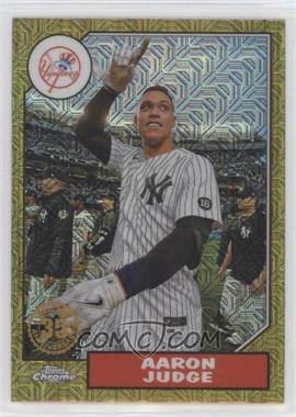 2022 Topps Series 2 - 1987 Topps Chrome Silver Pack Series 2 Mojo #T87C2-84 - Aaron Judge