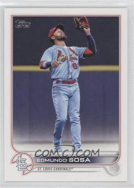 2022 Topps Series 2 - [Base] - Advanced Stats Back #565 - Edmundo Sosa /300