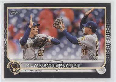 2022 Topps Series 2 - [Base] - Black #597 - Milwaukee Brewers /71