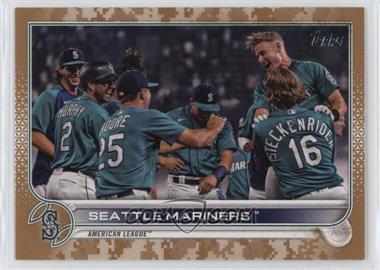 2022 Topps Series 2 - [Base] - Memorial Day Camo #489 - Seattle Mariners /25