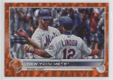 2022 Topps Series 2 - [Base] - Orange Foilboard #341 - New York Mets /299
