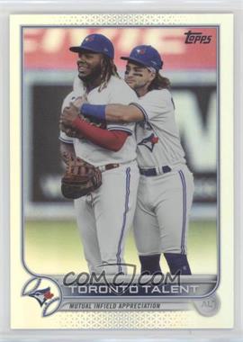 2022 Topps Series 2 - [Base] - Rainbow Foil #381 - Checklist - Toronto Talent (Mutual Infield Appreciation)