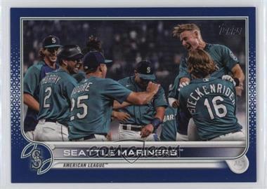 2022 Topps Series 2 - [Base] - Retail Royal Blue #489 - Seattle Mariners