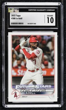 2022 Topps Series 2 - [Base] #388 - Jo Adell [CGC 10 Gem Mint]