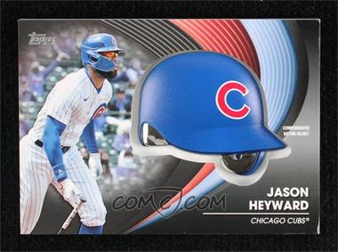 2022 Topps Series 2 - Batting Helmet Commemorative Relics - Black #BH-JH - Jason Heyward /299