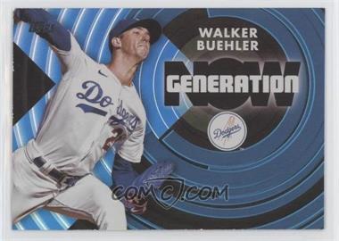 2022 Topps Series 2 - Generation Now - Blue #GN-43 - Walker Buehler [EX to NM]