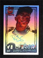 Darryl Strawberry (1991 Topps) #/5