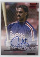 Juan Gonzalez #/50