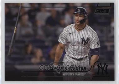 2022 Topps Stadium Club - [Base] - Black Foil #232 - Giancarlo Stanton