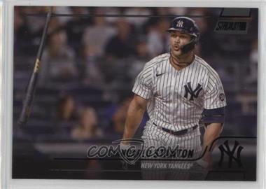 2022 Topps Stadium Club - [Base] - Black Foil #232 - Giancarlo Stanton