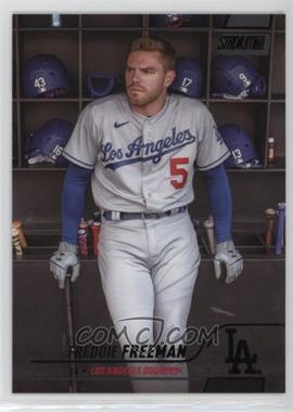 2022 Topps Stadium Club - [Base] - Black Foil #291 - Freddie Freeman