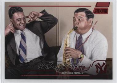 2022 Topps Stadium Club - [Base] - Red Foil #3 - Babe Ruth