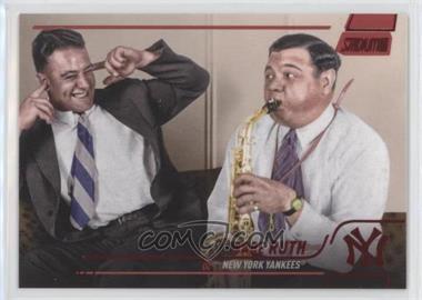 2022 Topps Stadium Club - [Base] - Red Foil #3 - Babe Ruth