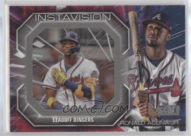 2022 Topps Stadium Club - Instavision #IV-RA - Ronald Acuña Jr.