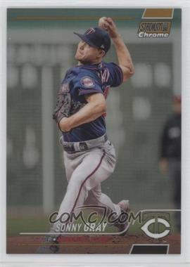 2022 Topps Stadium Club Chrome - [Base] - Gold Refractor #33 - Sonny Gray /50