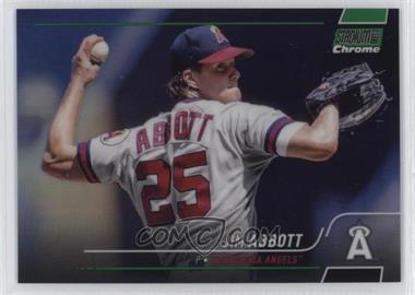 2022 Topps Stadium Club Chrome - [Base] - Green Refractor #67 - Jim Abbott /99