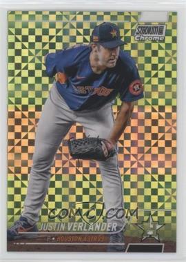 2022 Topps Stadium Club Chrome - [Base] - X-Fractor #288 - Justin Verlander