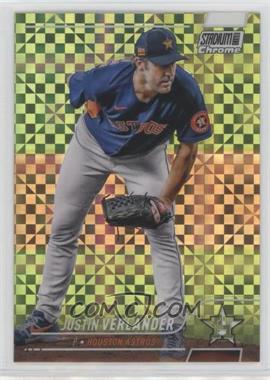 2022 Topps Stadium Club Chrome - [Base] - X-Fractor #288 - Justin Verlander