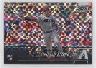 2022 Topps Stadium Club Chrome - [Base] - X-Fractor #43 - Emmanuel Rivera