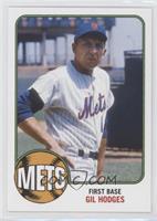 1976 Topps Football Design - Gil Hodges #/486