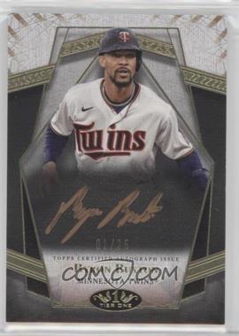 2022 Topps Tier One - Prime Performers Autographs - Bronze Ink #PPA-BBX - Byron Buxton /25