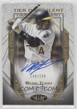 2022 Topps Tier One - Tier One Talent Autographs #T1TA-MTE - Miguel Tejada /299