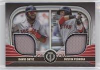 David Ortiz, Dustin Pedroia #/199