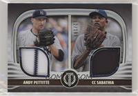 CC Sabathia, Andy Pettitte #/199