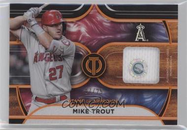 2022 Topps Tribute - Stamp of Approval Relics - Orange #SOA-MT - Mike Trout /25